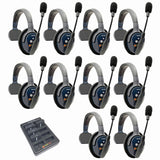 Eartec PRO16 Full Duplex True Wireless Headset Intercom Systems for 10 - 11 Users