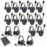 Eartec PRO16 Full Duplex True Wireless Headset Intercom Systems for 16-Users