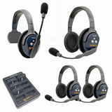 Eartec PRO16 Full Duplex True Wireless Headset Intercom Systems for 2 - 6 Users