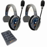 Eartec PRO16 Full Duplex True Wireless Headset Intercom Systems for 2 - 6 Users