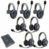 Eartec PRO16 Full Duplex True Wireless Headset Intercom Systems for 7 - 9 Users