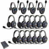 Eartec PRO16 Full Duplex True Wireless Headset Intercom Systems for 16-Users