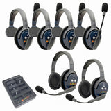 Eartec PRO16 Full Duplex True Wireless Headset Intercom Systems for 2 - 6 Users