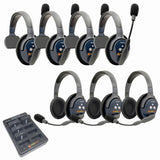 Eartec PRO16 Full Duplex True Wireless Headset Intercom Systems for 7 - 9 Users