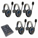 Eartec PRO16 Full Duplex True Wireless Headset Intercom Systems for 2 - 6 Users