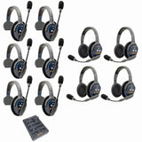 Eartec PRO16 Full Duplex True Wireless Headset Intercom Systems for 10 - 11 Users