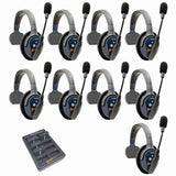 Eartec PRO16 Full Duplex True Wireless Headset Intercom Systems for 7 - 9 Users