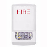 Eaton ELSTW Wheelock Eluxa Fire Wall LED Strobe Light, White