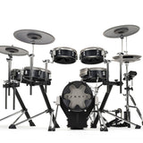 EFNOTE 3X Acoustic Designed Electronic Drum Set, Black Oak Wrap