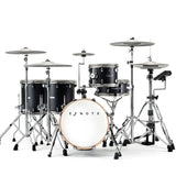 EFNOTE 5X Acoustic Designed Electronic Drum Set, Black Oak Wrap