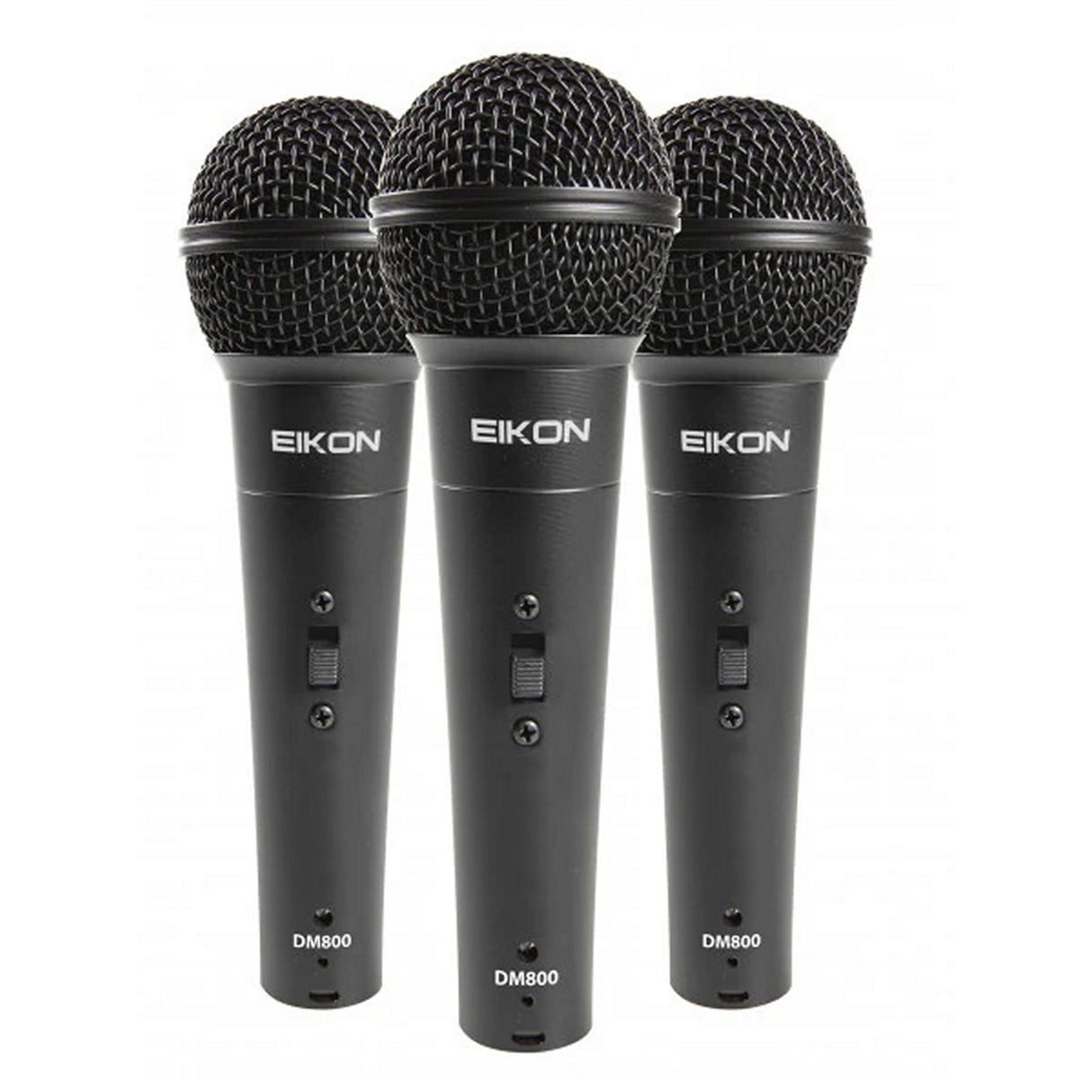 EIKON DM800KIT 3 Cardioid Dynamic Microphone Kit