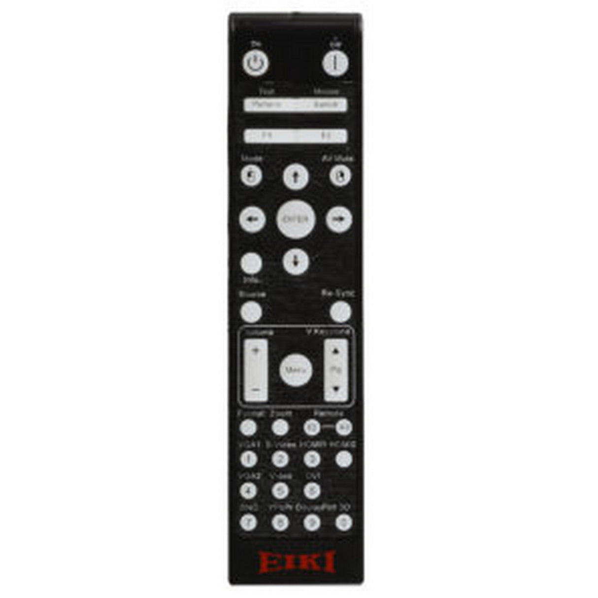 Eiki 45.74Y01G001 Infrared Remote Control for EK-600U and EK-601W