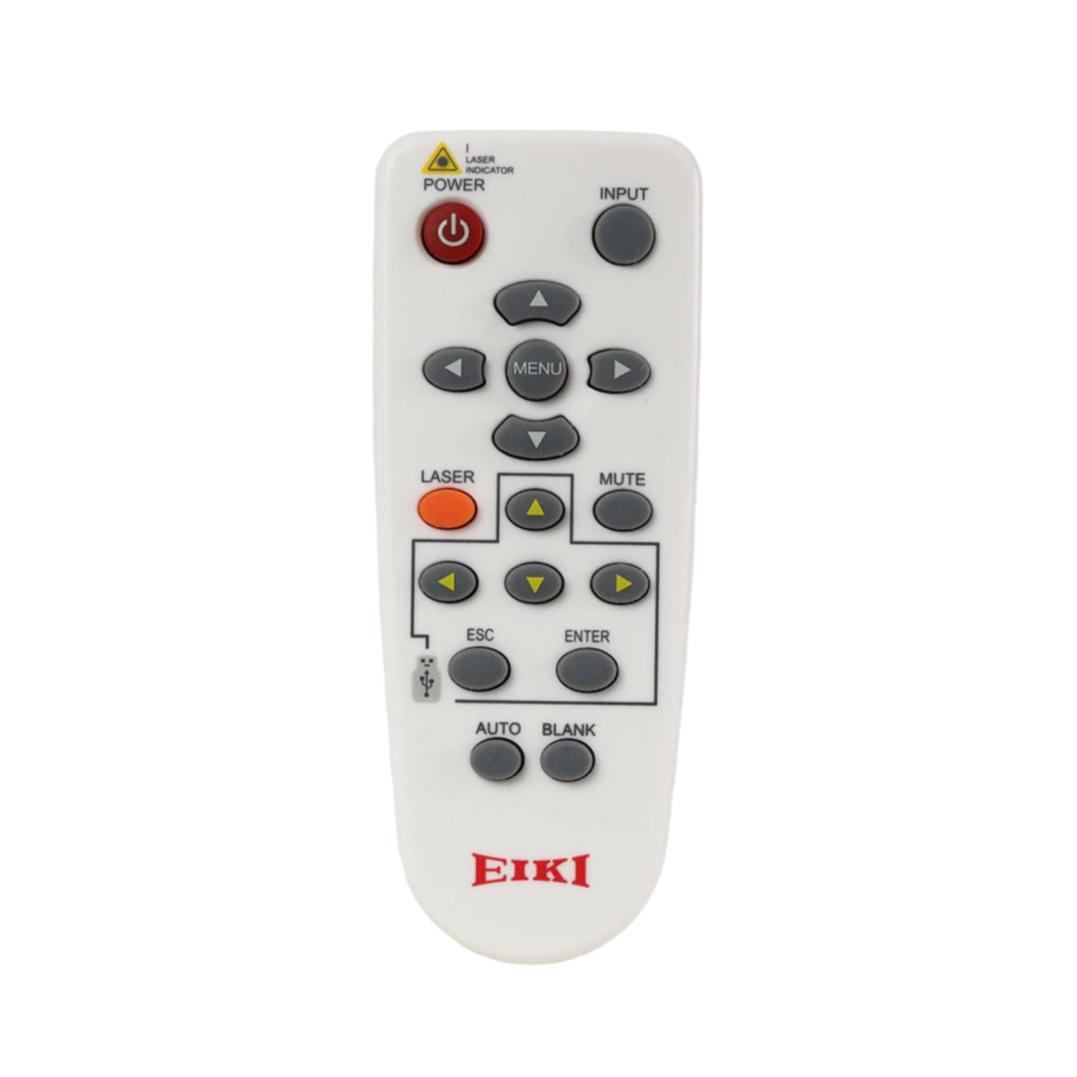 Eiki 13910052 Laser Pointer Infrared Only Remote Control for LC-WNB3000N LC-XNB4000N LC-XNB3500N