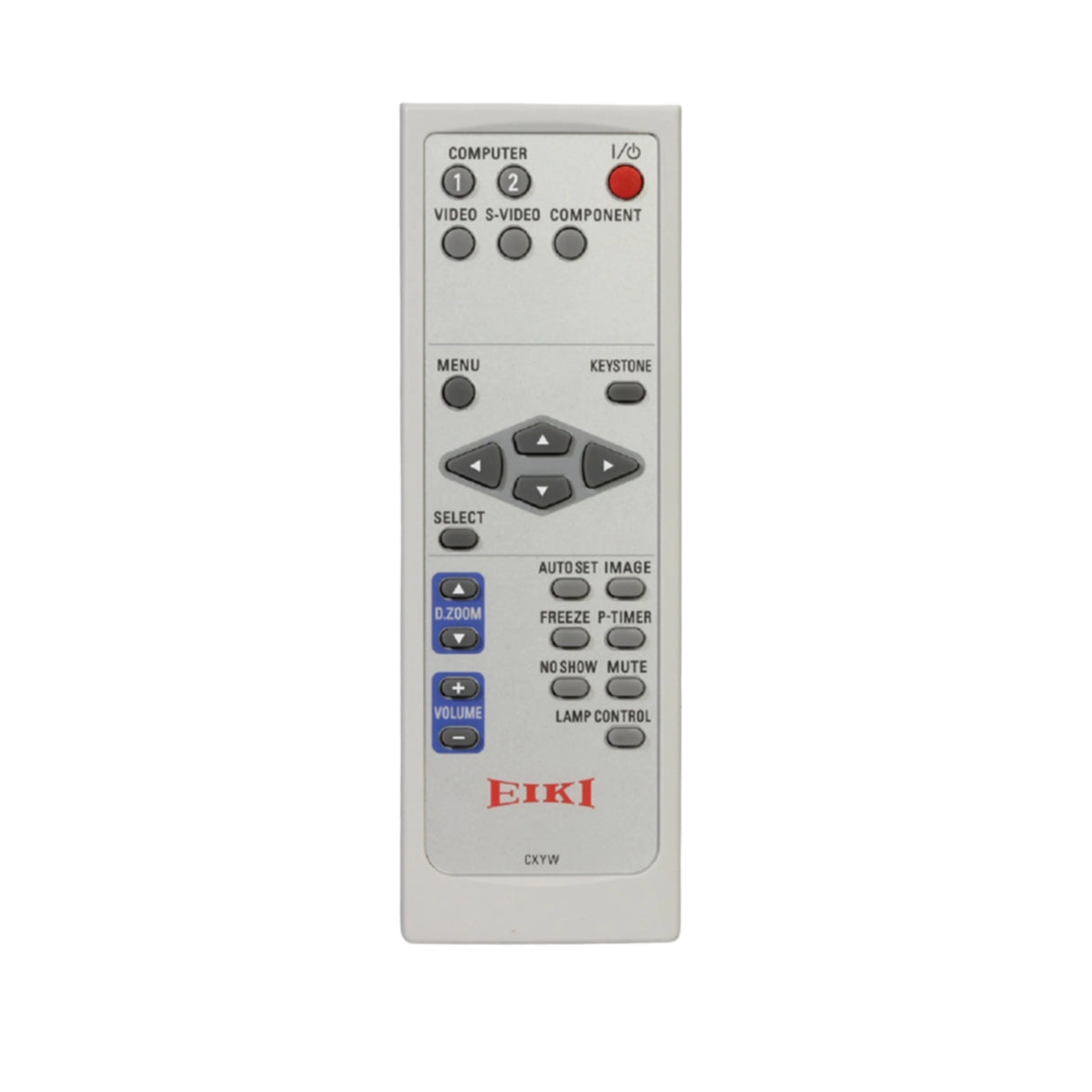Eiki 645 097 3963 Infrared Only Projector Remote for LC-XS25A LC-XS30 LC-XS25 No Mouse Function