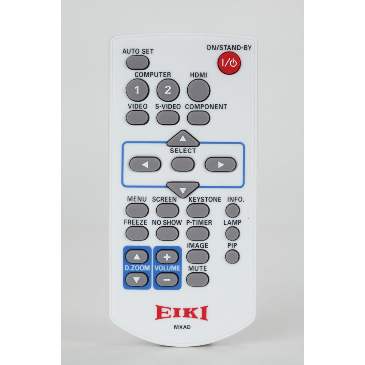 Eiki 645 099 3206 Infrared Only Projector Remote for LC-WB200A LC-WB200 LC-WB200W LC-WB100 No Mouse Function