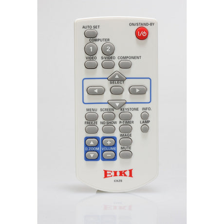 Eiki 645 100 0606 Infrared Only Projector Remote for LC-XB43 LC-XB250/A/W LC-XBM31/W LC-XBM26/W LC-XBM21/W LC-XBL26/W