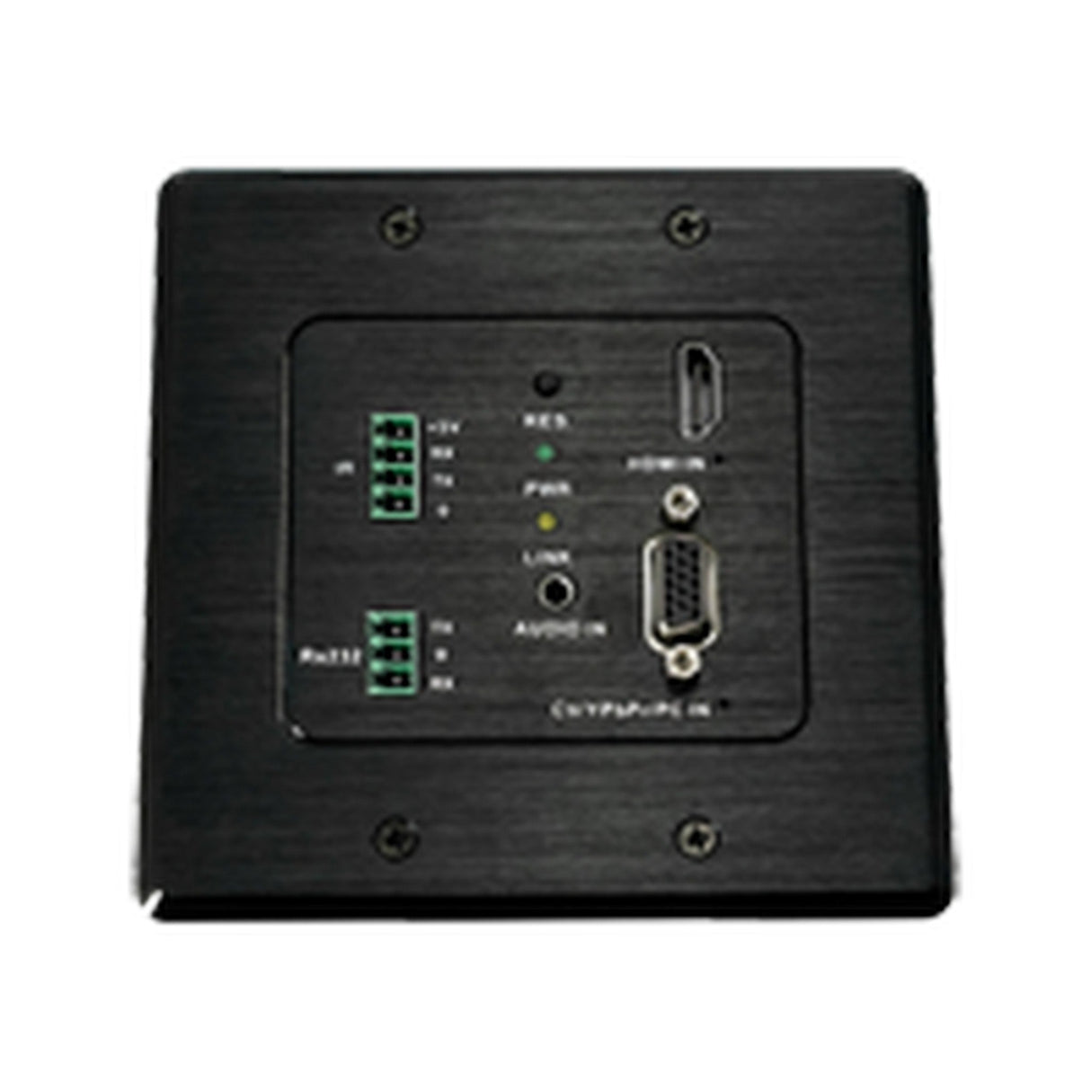 EHE20 HDBaseT Transmitter Wallplate