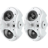 Electro-Voice EVID 4.2W 4 in Two Way Surface Mount Speakers White Pair