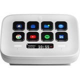 Elgato 10GBJ9901 Stream Deck Neo (White) 8-Key Macro Controller