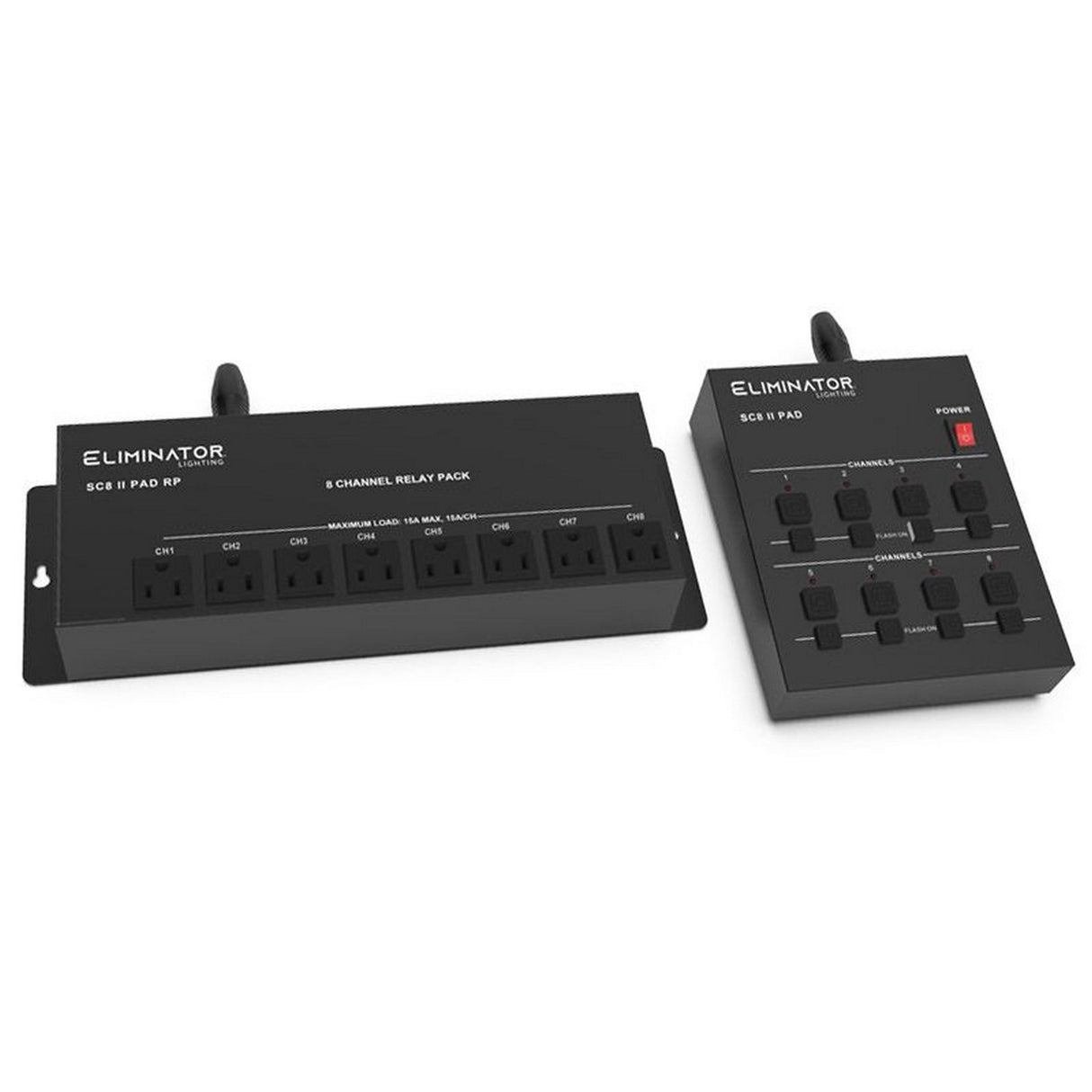 Eliminator Lighting SC8 II Pad System 8-Channel Analog Lighting Controller