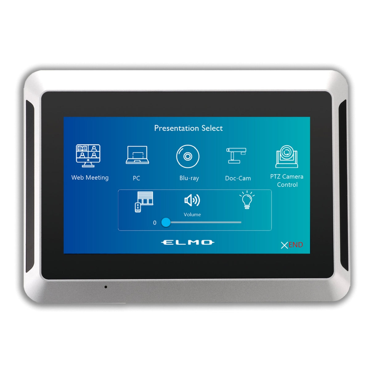 ELMO CVAS TCP07 7-Inch Touch Panel Controller for Control System