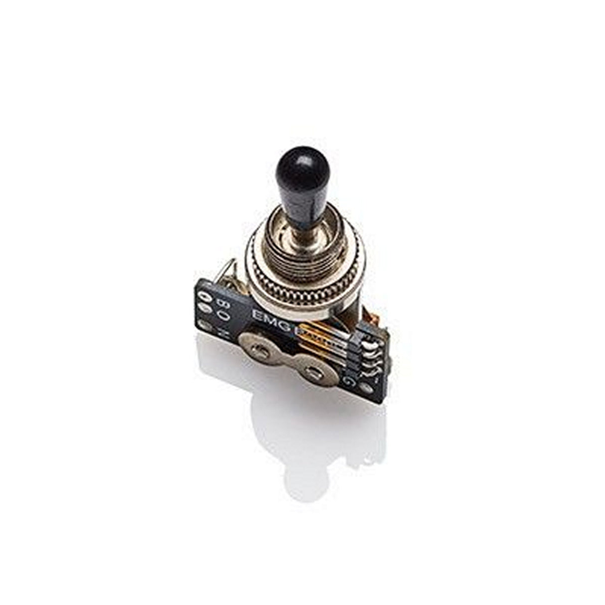 EMG 3-Way Solderless Toggle Switch, Black