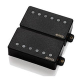 EMG 57/66 Humbucking Active Guitar Pickup Set Black Short Shaft and Standard Spacing - accessories