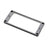 EMG Flat 7 Thin 0.125-Inch Pickup Mounting Ring - Black - accessories