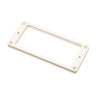 EMG Flat 7 Thin 0.125-Inch Pickup Mounting Ring - Ivory - accessories