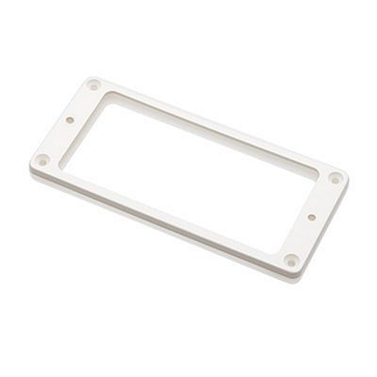 EMG Flat 7 Thin 0.125-Inch Pickup Mounting Ring - White - accessories