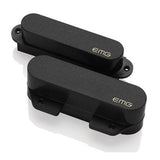 EMG T Set Classic Telecaster Alnico Magnet Guitar Pickup - Black - accessories
