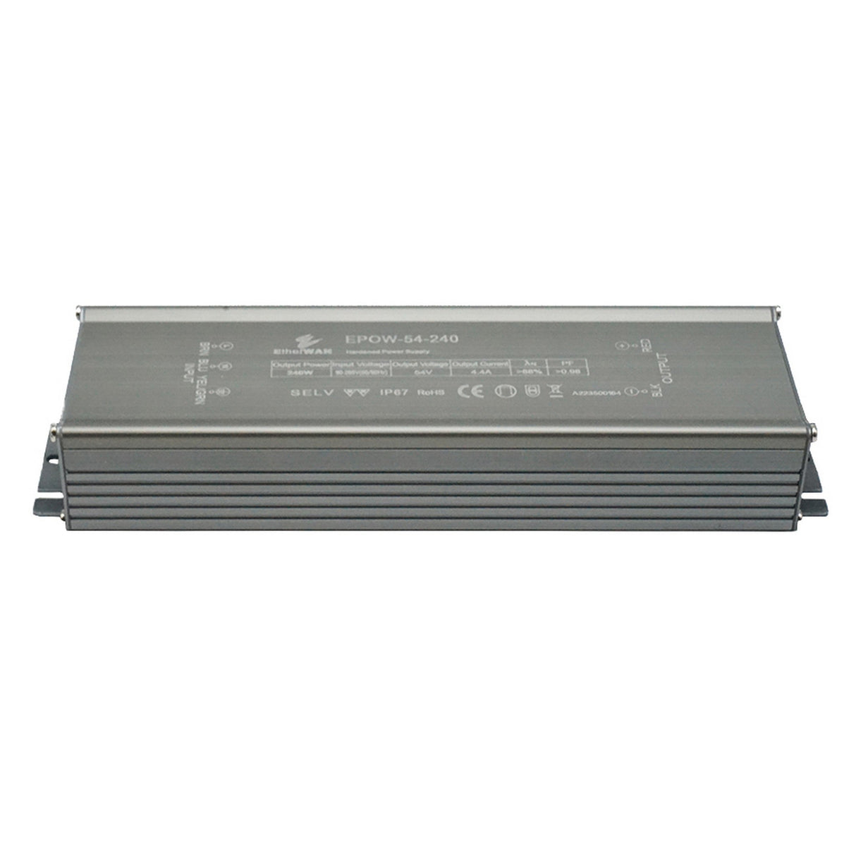 EtherWAN EPOW-54-240 Hardened NEMA TS2 Power Supply 54V, 240W