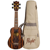 Flight DUS460 Amara Soprano Ukulele with Gigbag