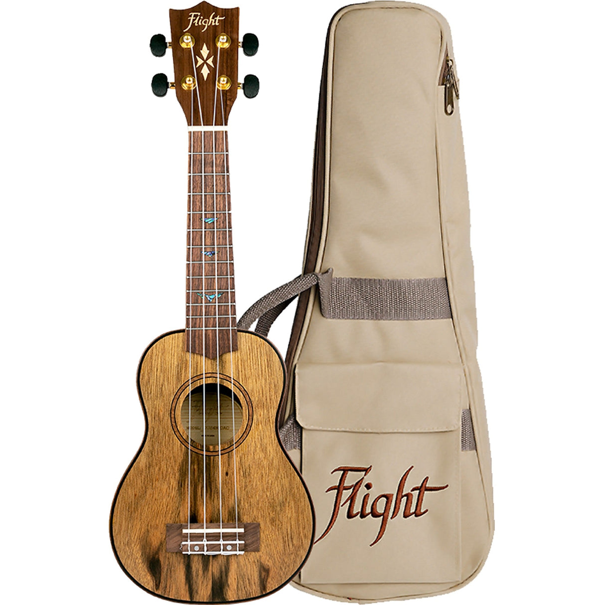 Flight DUS430 Dao Soprano Ukulele with Gigbag