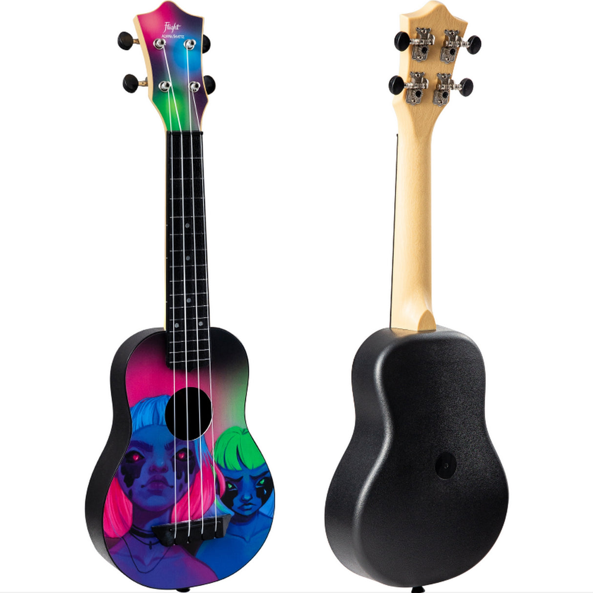 Flight Toxic Alyona Shvetz Signature Travel Soprano Ukulele