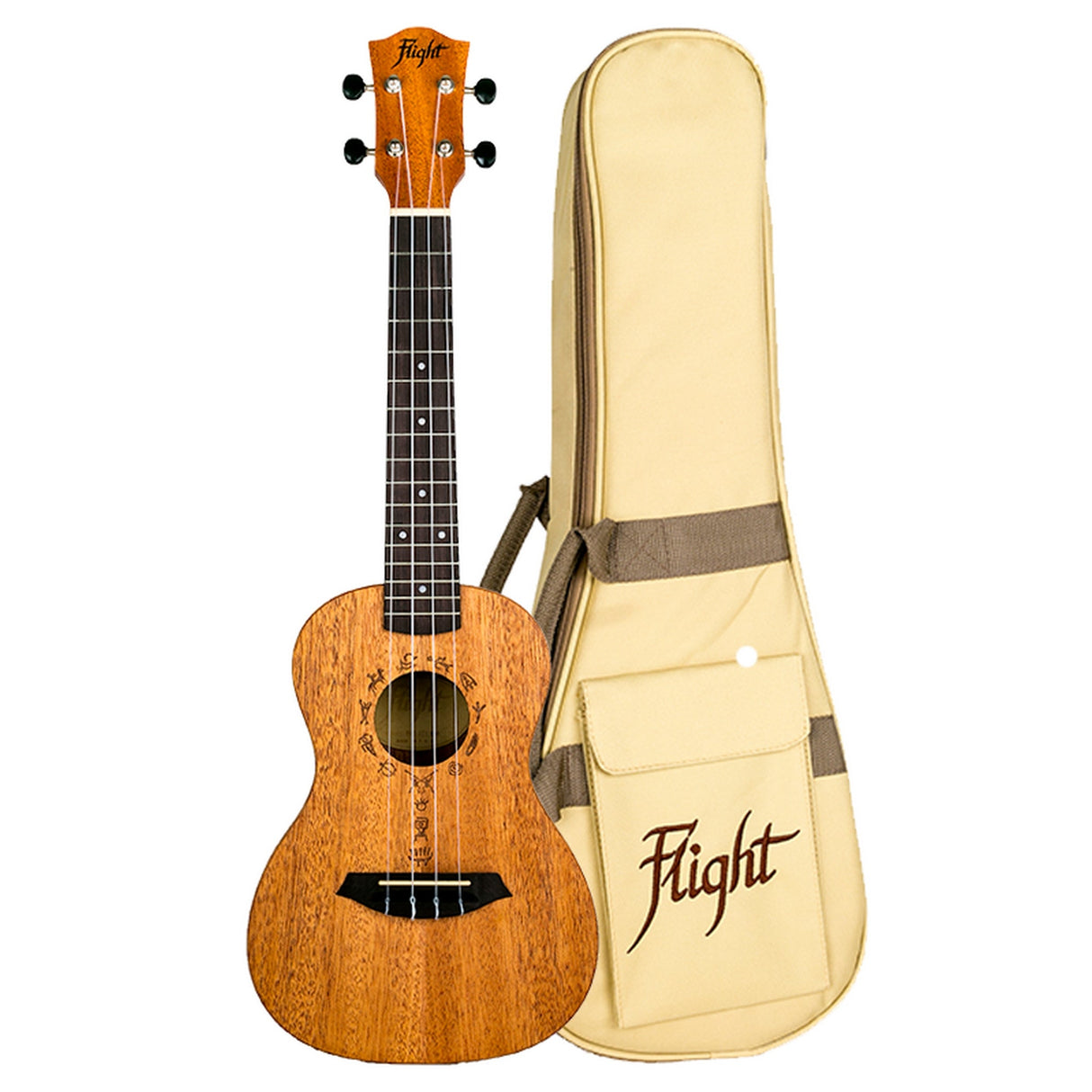 Flight DUC373 Mahogany Concert Ukulele