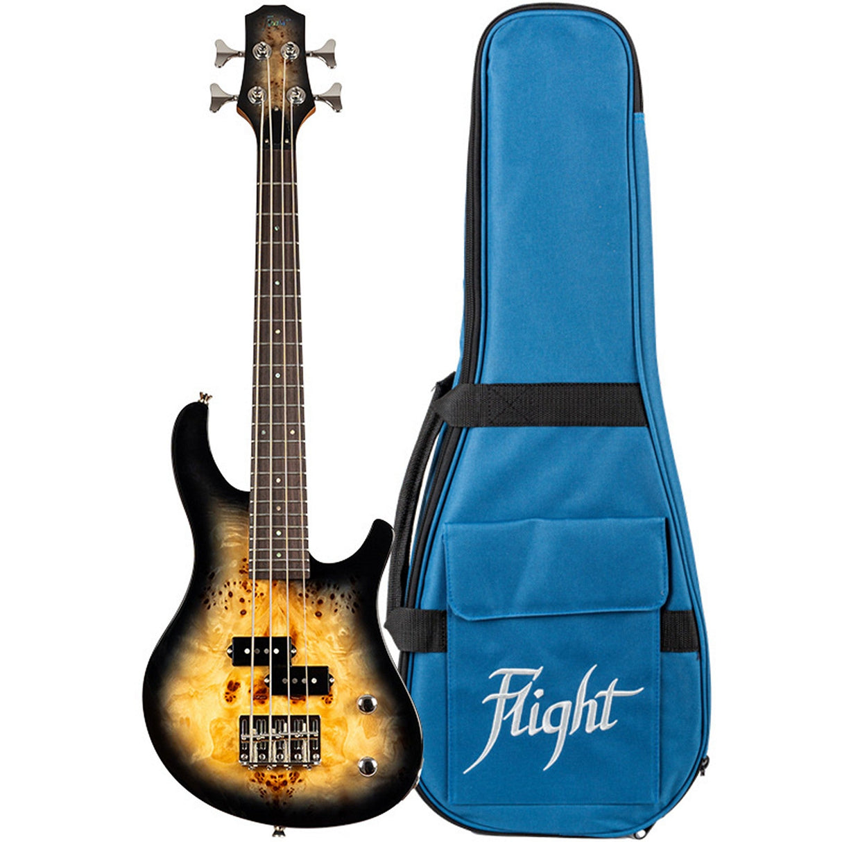 Flight Mini Bass PBR Compact Bass Guitar