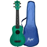 Flight TUS-35GR Green Travel Soprano Ukulele