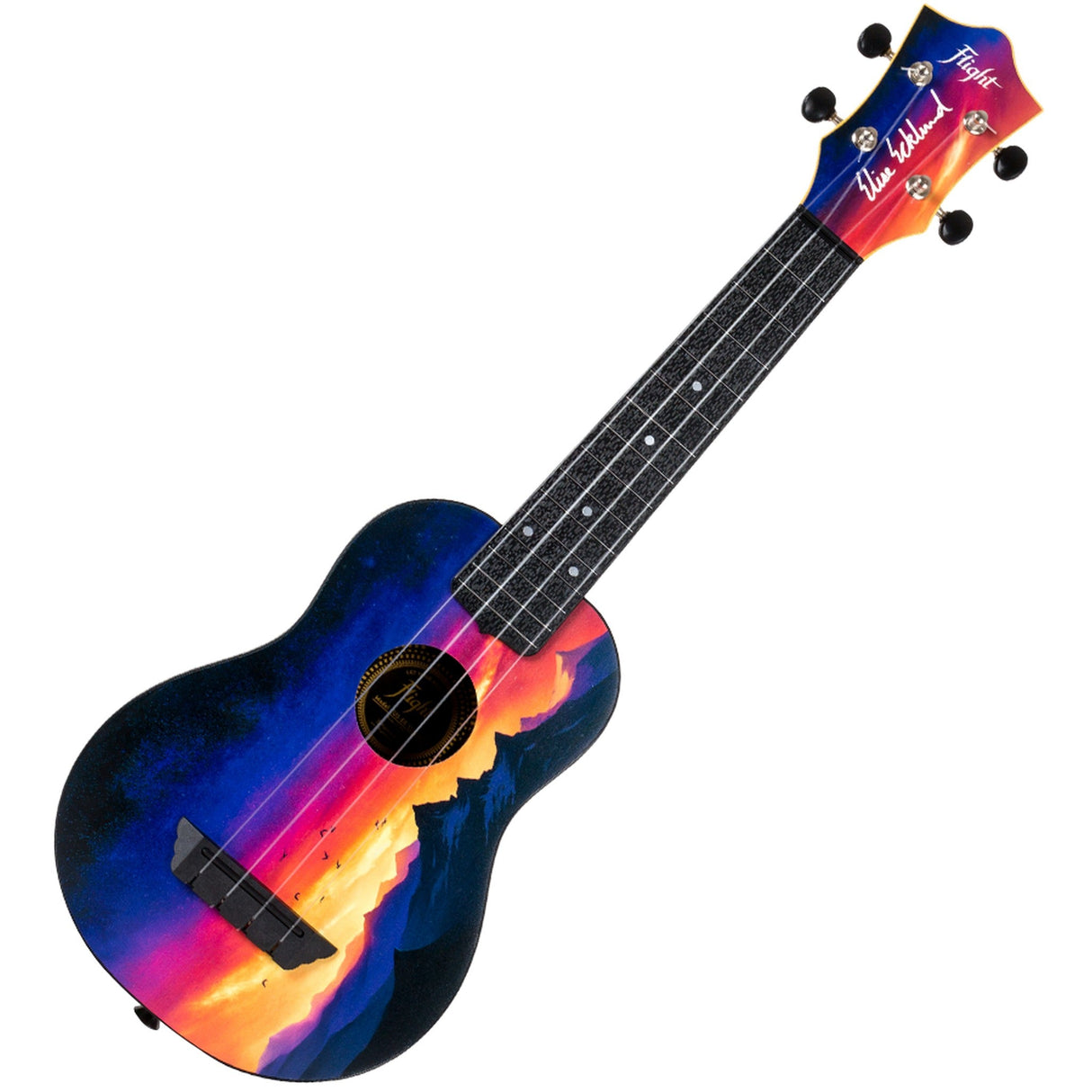 Flight TUS-EE SUNSET Elise Ecklund Signature Travel Soprano Ukulele