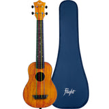 Flight TUSL-KIDZ Acacia Concert Scale Soprano Travel Ukulele