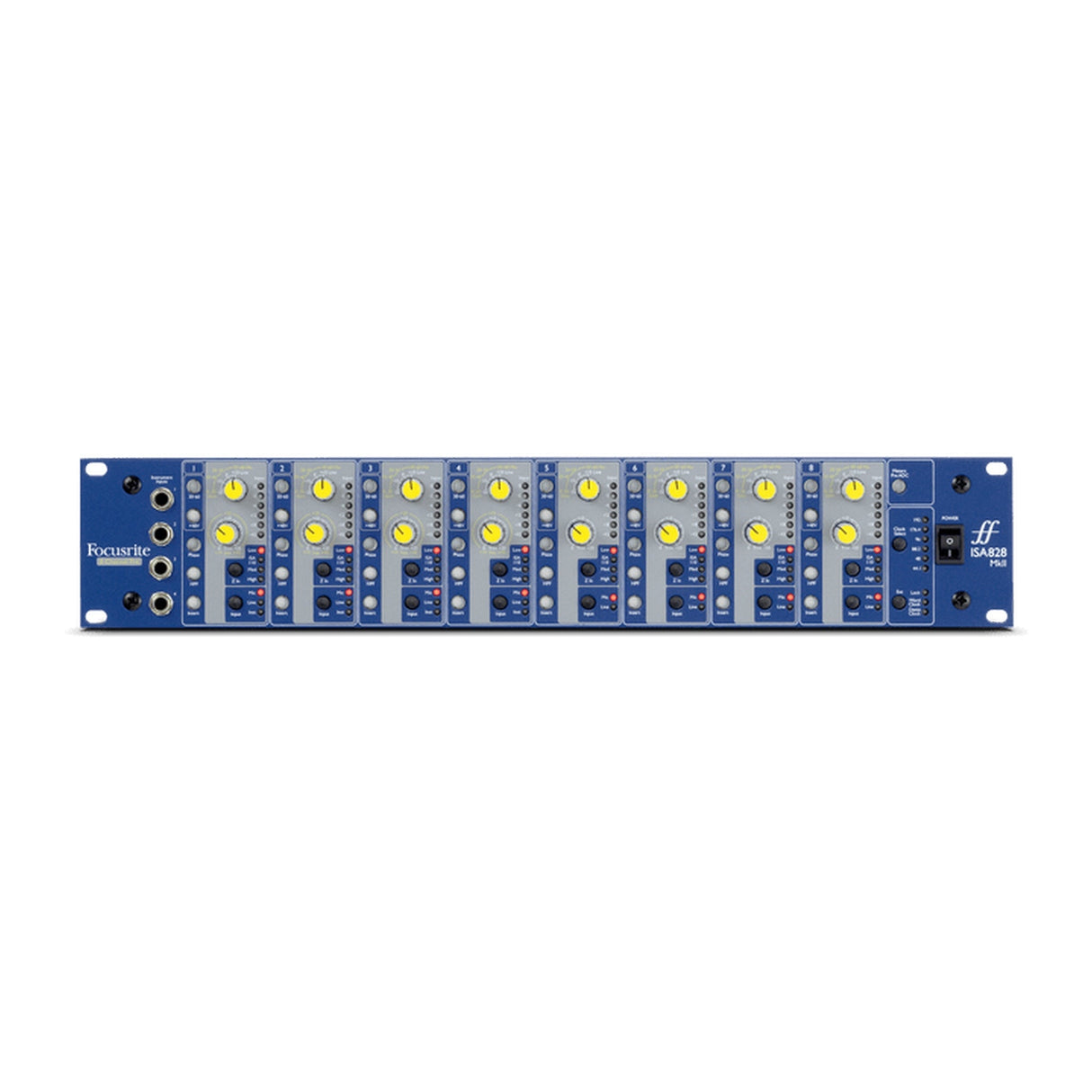 Focusrite ISA 828 MkII 8-Channel Rack-Mount Transformer-Based Microphone Preamplifier<
