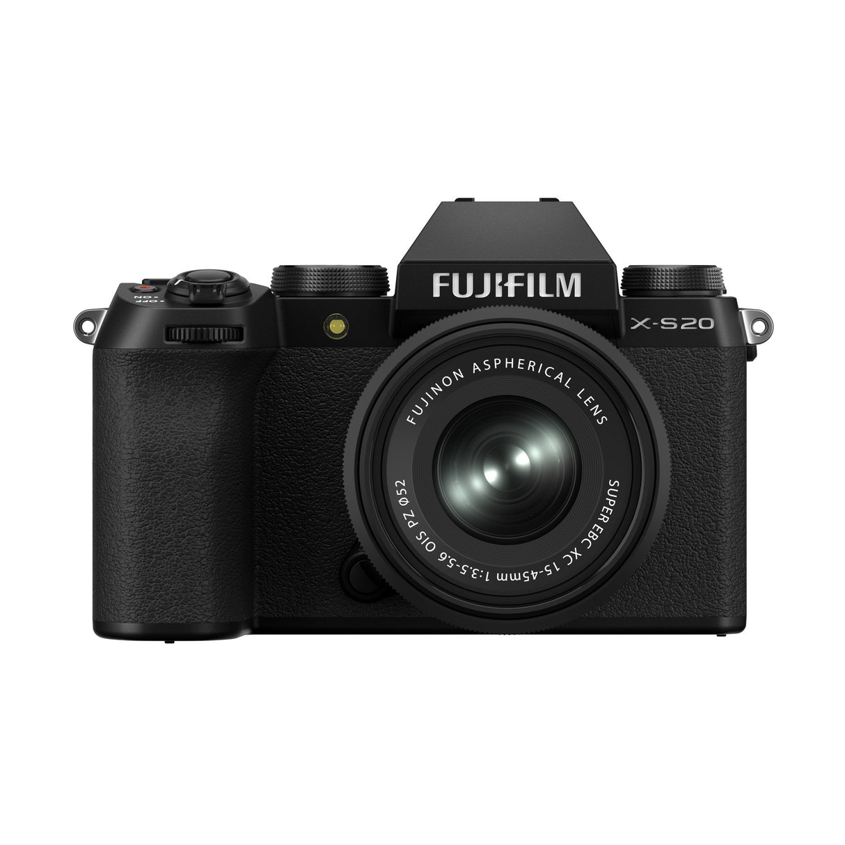 Fujifilm X-S20 Mirrorless Camera with 15-45mm Lens, Black