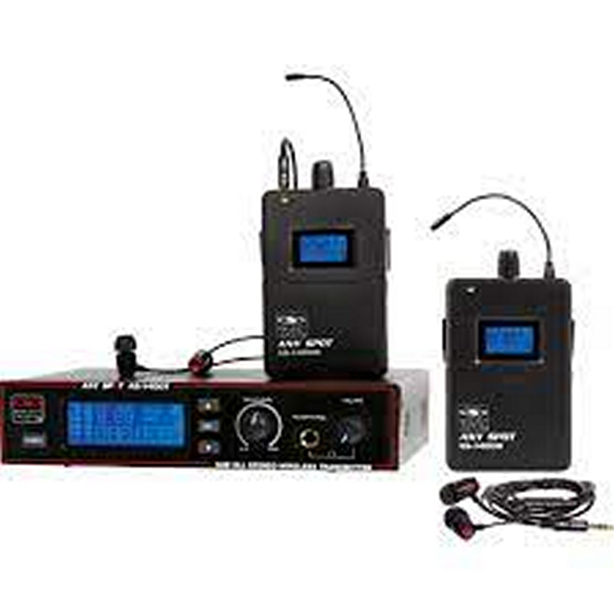 Galaxy Audio AS-1406 4-Pack Wireless In-Ear Monitor System M 520–544 MHz