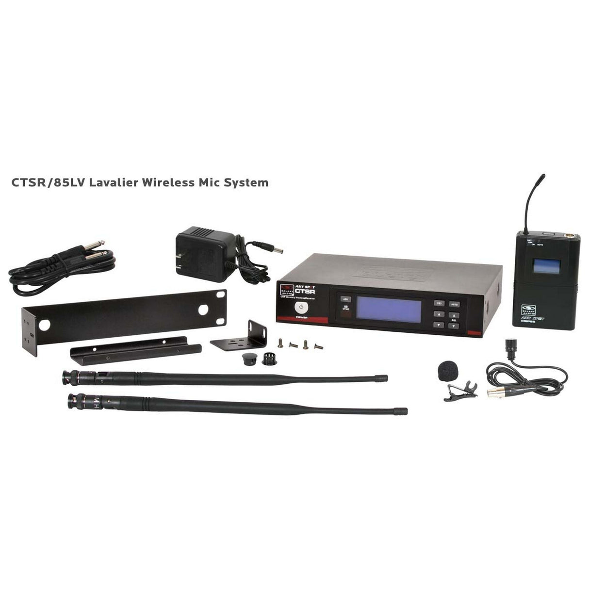 Galaxy Audio CTSR/85LV Wireless Lavalier Microphone System