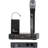 Galaxy Audio EDXR/38 Dual Channel Wireless Microphone System