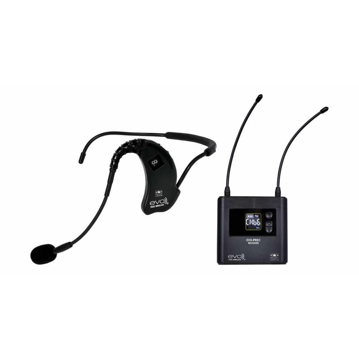 Galaxy Audio EVO-PE0D4 Wireless Water Resistant Headworn Mic/EVO-PREC D4 Receiver System