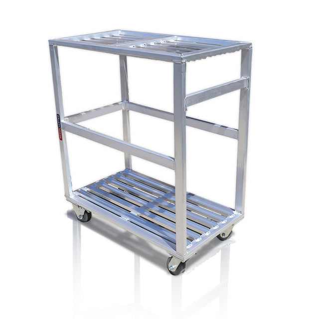 Galaxy Stage GS-36BPC 36-Inch Base Plate Cart for 6 Bases