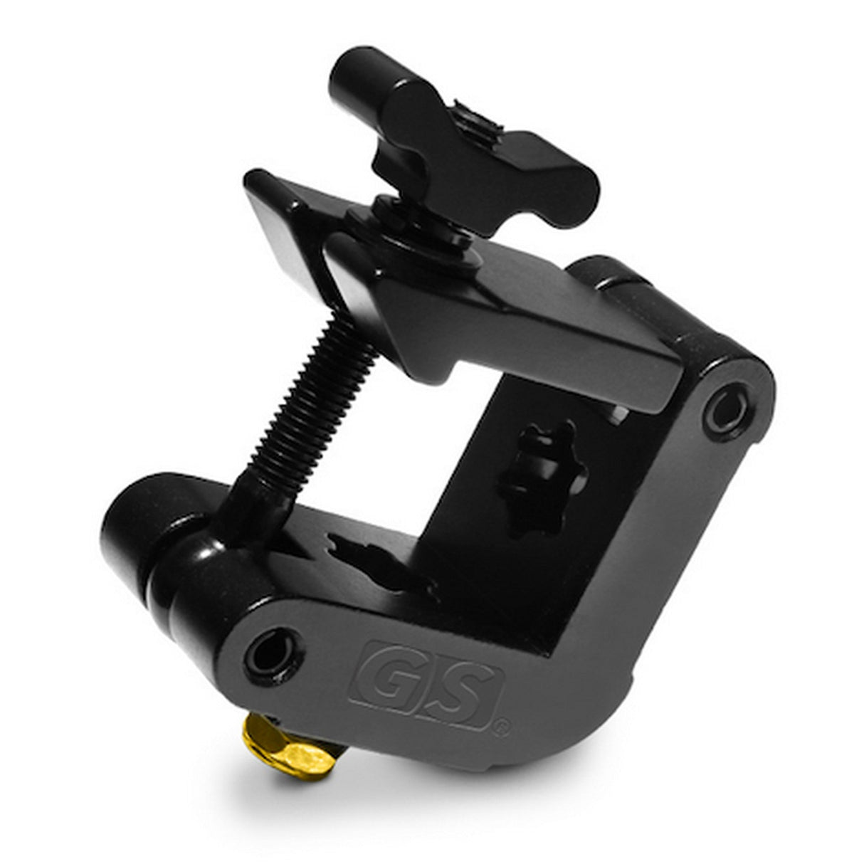 Galaxy Stage GS-C120P Square 2-Inch Half Coupler Clamp, Black