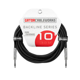 Gator Cableworks GCWB-BPC Backline Series TRS 1/4" Balanced Patch Cable
