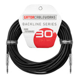 Gator Cableworks GCWB-BPC Backline Series TRS 1/4" Balanced Patch Cable